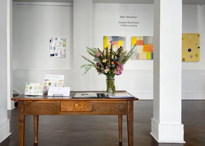 Installation View of Ellen Hermanos: A Retrospective