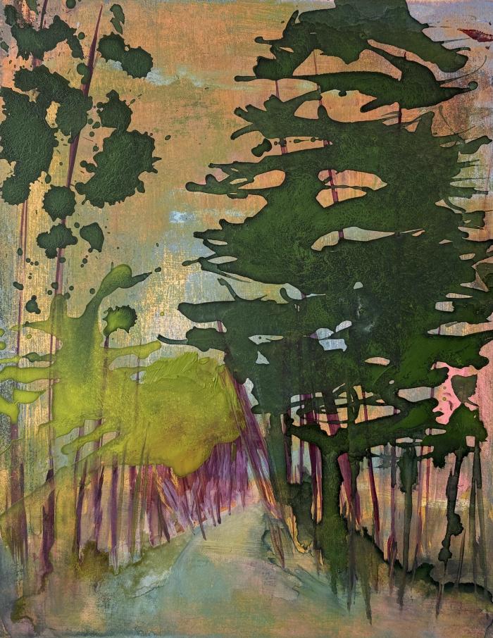 AFTERNOON WALK by Katharine Dufault