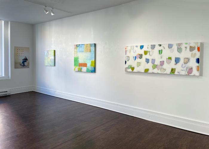 Installation View of Ellen Hermanos: A Retrospective
