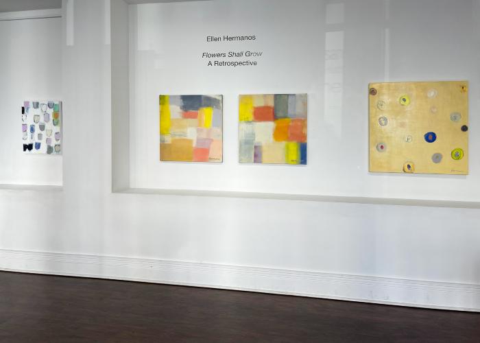 Installation View of Ellen Hermanos: A Retrospective