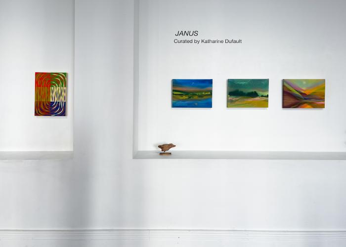 Installation View of JANUS