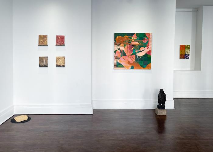 Installation View of JANUS