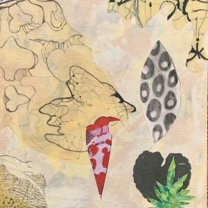 Biological Anthropology: Tree with Mystery Bird by  Marianne van Lent