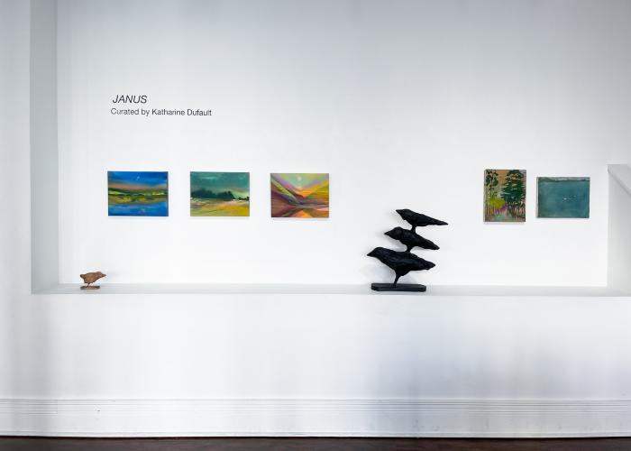 Installation View of JANUS