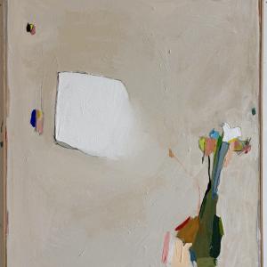 The Moon and Flowers by John Vitale