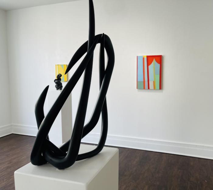 Installation View of 2D · 3D · 2025