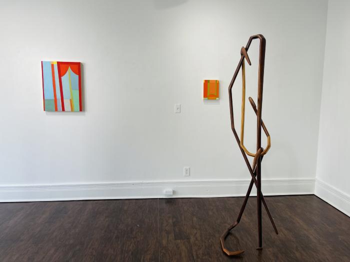 Installation View of 2D · 3D · 2025