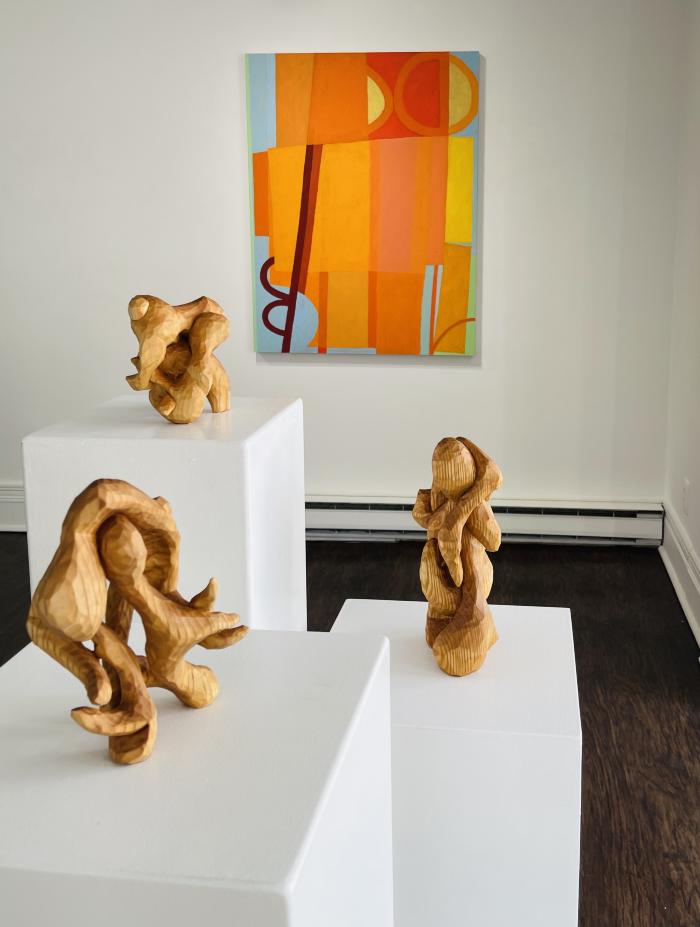 Installation View of 2D · 3D · 2025