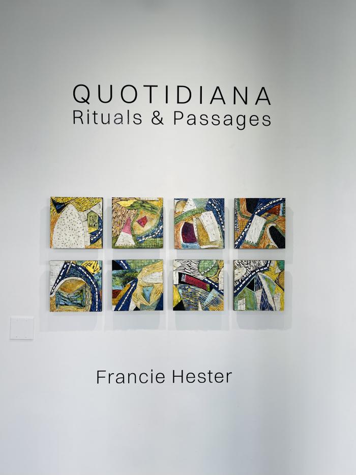Installation View of QUOTIDIANA: Rituals and Passages