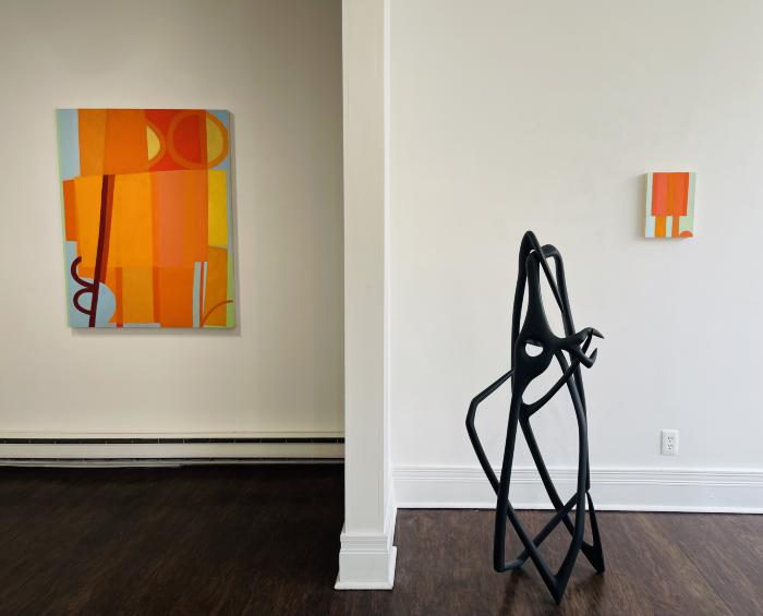 Installation View of 2D · 3D · 2025