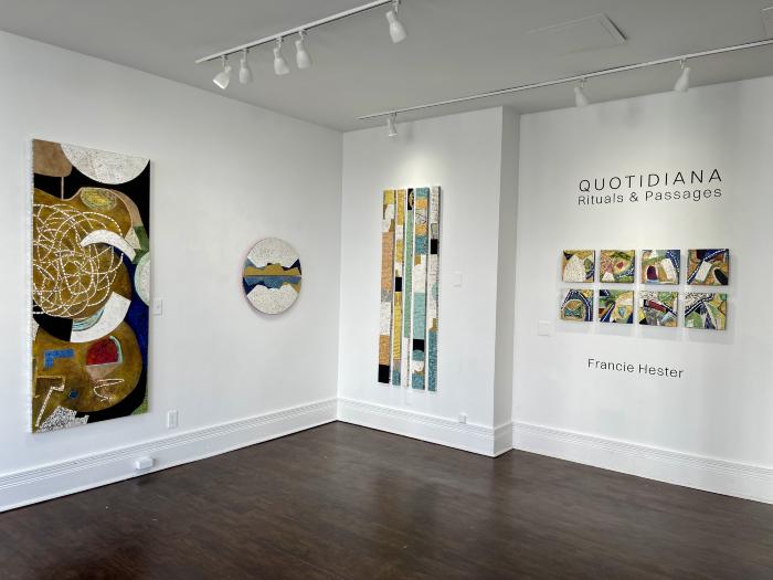 Installation View of QUOTIDIANA: Rituals and Passages