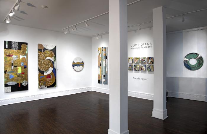 Installation View of QUOTIDIANA: Rituals and Passages