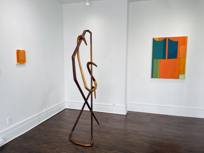 Installation View of 2D · 3D · 2025