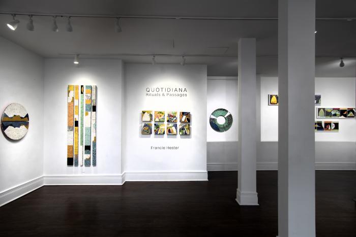 Installation View of QUOTIDIANA: Rituals and Passages