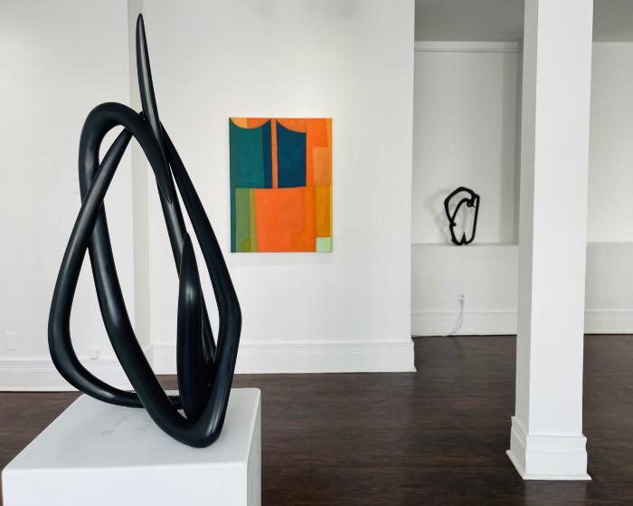 Installation View of 2D · 3D · 2025