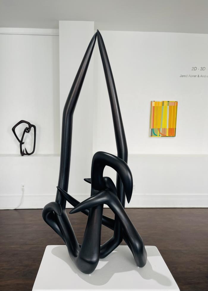 Installation View of 2D · 3D · 2025