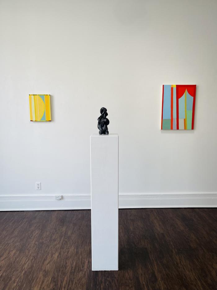 Installation View of 2D · 3D · 2025