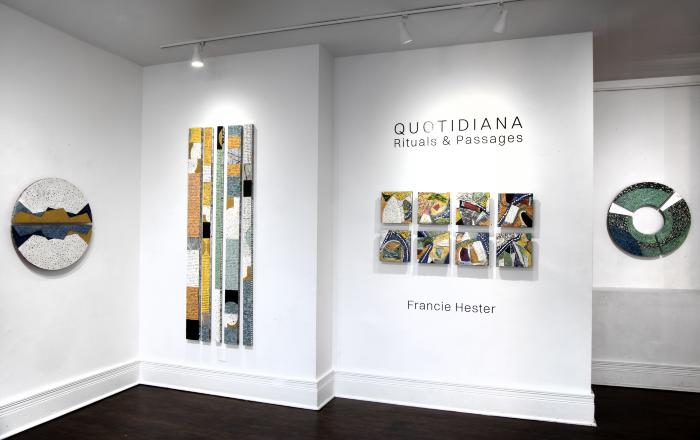 Installation View of QUOTIDIANA: Rituals and Passages