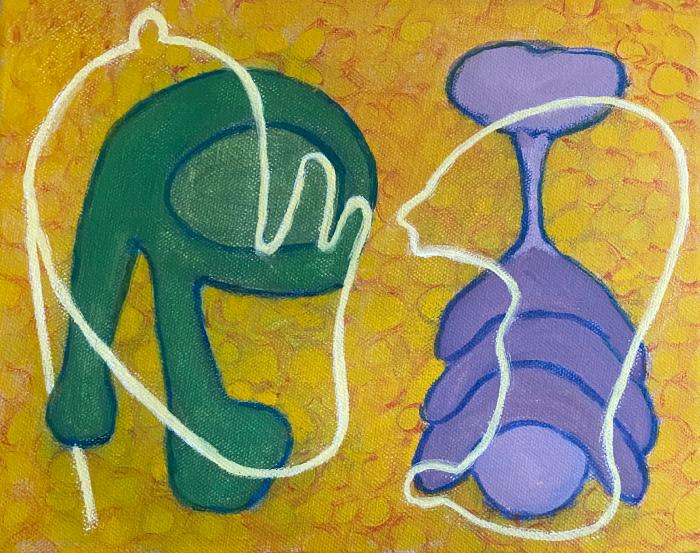 Can You Hear Me XVI by Susan Lisbin