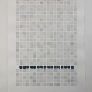Gray Squares by Kate Snow