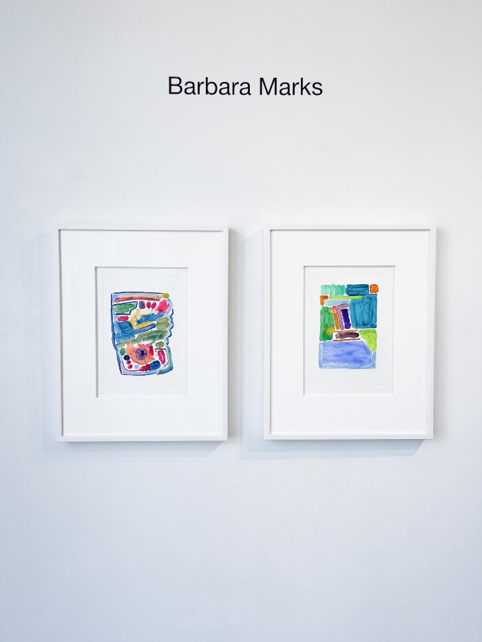 Installation View of Angela A’Court, Barbara Marks & Kate Snow