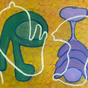 Can You Hear Me XVI by Susan Lisbin