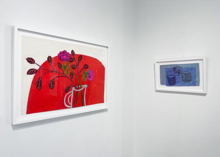 Installation View of Angela A’Court, Barbara Marks & Kate Snow