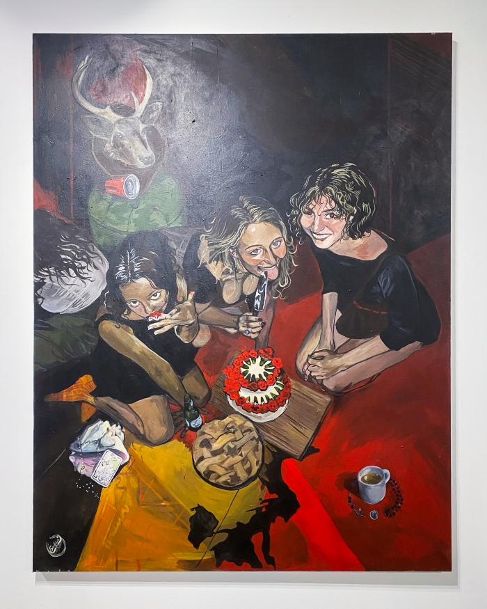 Installation View of Cherry