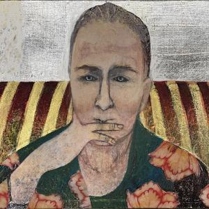 Untitled from the "Zoom Meetings Portraits" Series by Deirdre O'Connell