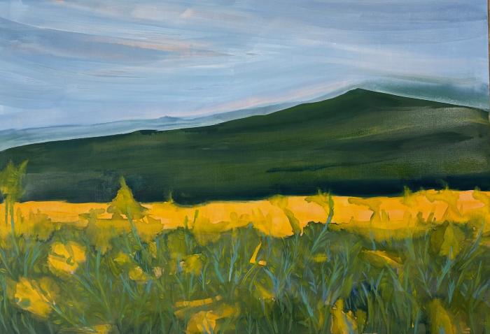Goldenrod II by Katharine Dufault