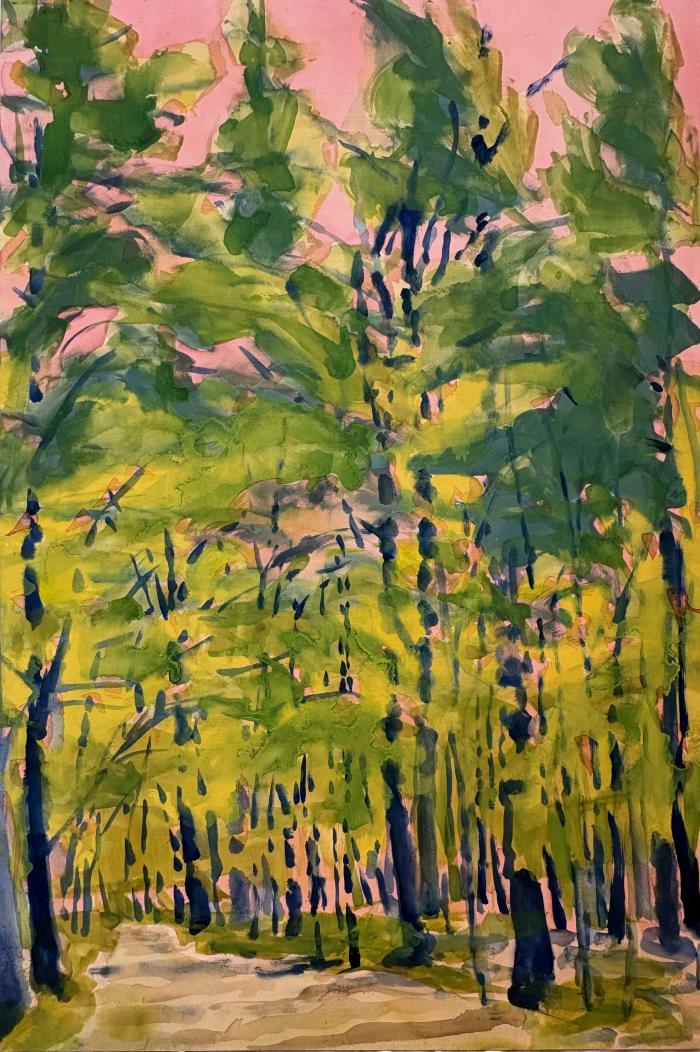 Forest Walk by Katharine Dufault