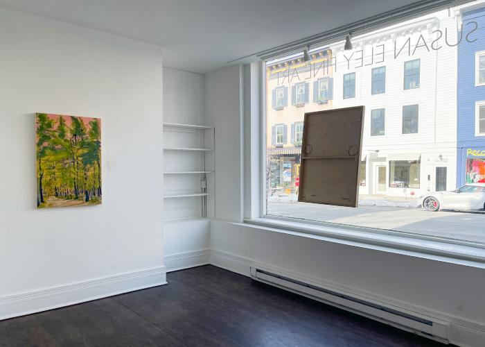 Installation View of Where The Owl Soars