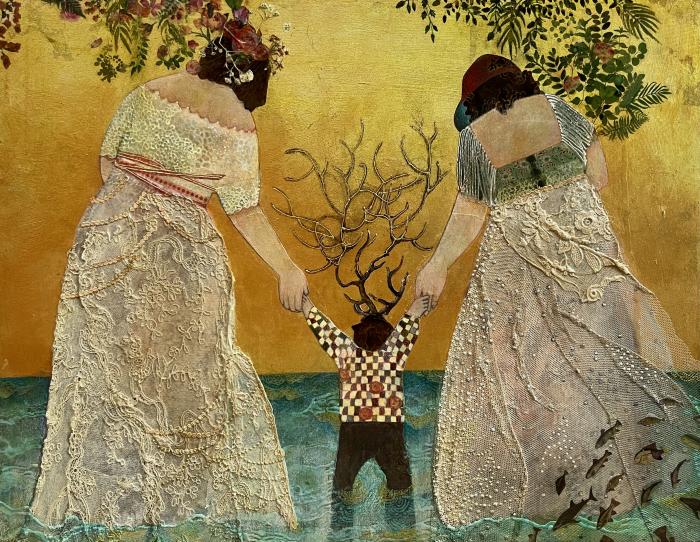 Jenna, Banks Mateo and Lucy by Deirdre O'Connell