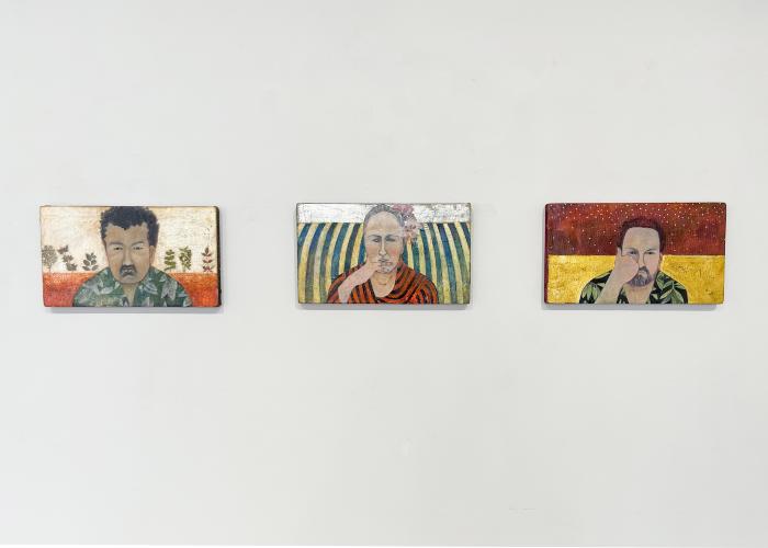 Installation View of Deirdre O'Connell: New Portraits