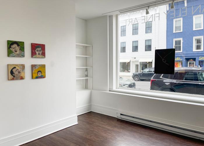 Installation View of Deirdre O'Connell: New Portraits