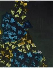 Butterfly Away (Black) by Fumiko Toda