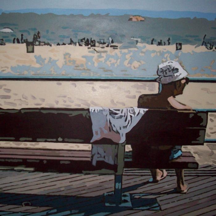 A Sunday in Coney Island by Gary Schwartz