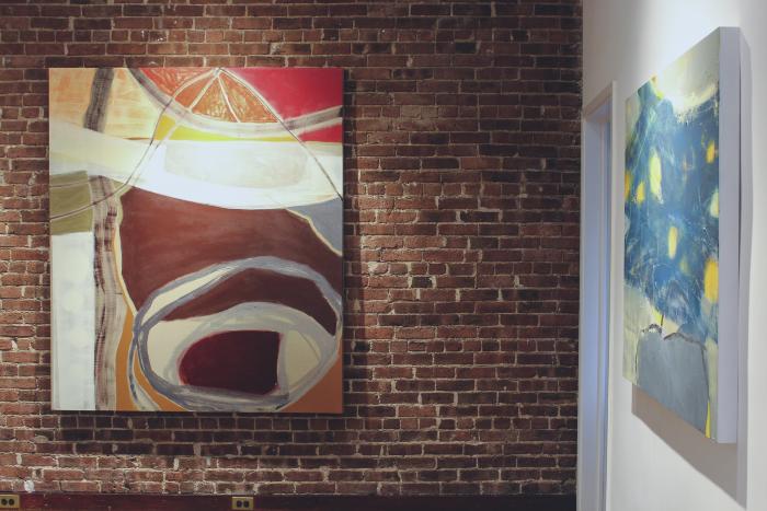 Installation View of ROCKS AND RAYS

