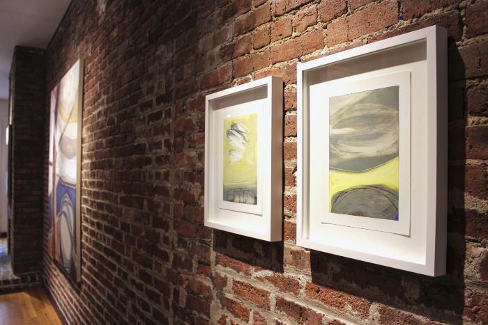 Installation View of ROCKS AND RAYS


