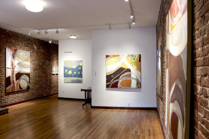 Installation View of ROCKS AND RAYS

