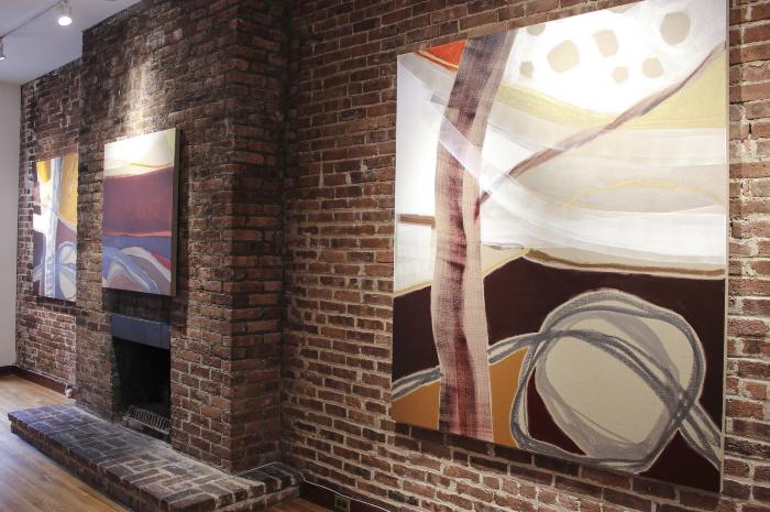 Installation View of ROCKS AND RAYS

