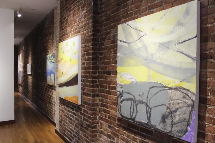 Installation View of ROCKS AND RAYS

