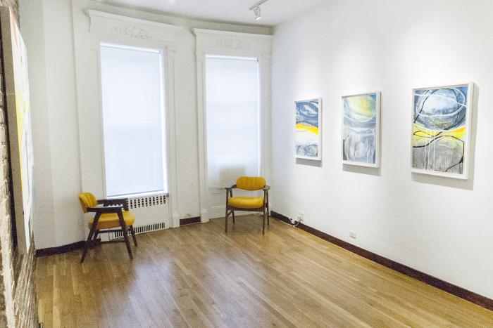 Installation View of Of Earth and Sky