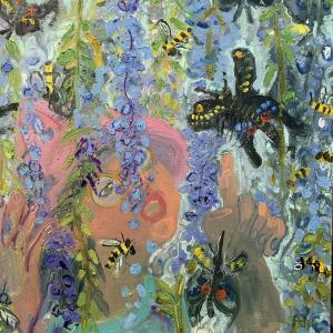 Under the Wisteria Vines
 by Ashley Norwood Cooper