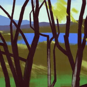 Three Trees by Rachel Burgess