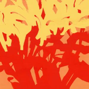 Lilies I by Rachel Burgess