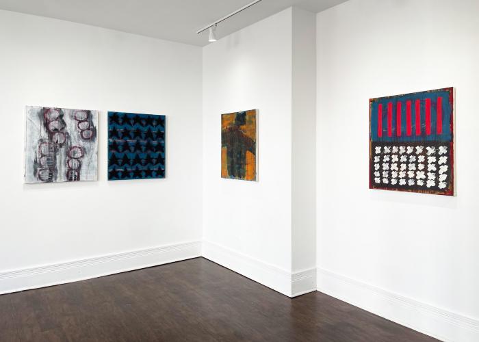 Installation View of Eighteen