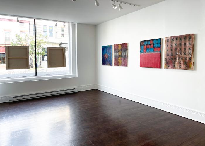 Installation View of Eighteen